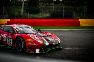 #33 Rinaldi Racing DEU Ferrari 488 GT3 - - Benja Hites CHL Fabrizio Crestani  ITA David Perel ZAF Silver Cup IGTC, Race
