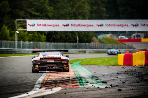 #23 Huber Motorsport DEU Porsche 911 GT3-R (991.II) Jacob Schell DEU Ivan Jacoma CHE Nicolas Leutwiler CHE Nico Menzel DEU AM Cup IGTC, GT3, Race
 | SRO / Jules Benichou - 21creation