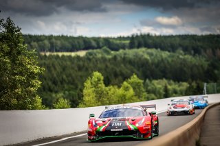 #33 Rinaldi Racing DEU Ferrari 488 GT3 - - Benja Hites CHL David Perel ZAF Fabrizio Crestani  ITA Silver Cup IGTC, Pitlane
