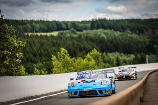 #61 EBM Giga Racing MYS Porsche 911 GT3-R (991.II) Adrian Henry D' Silva MYS Reid Harker NZL Will Bamber NZL Carlos Rivas LUX Pro-Am Cup IGTC, Pitlane
