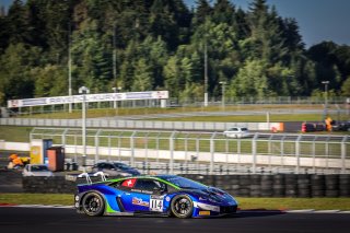 #114 Emil Frey Racing CHE Lamborghini Huracan GT3 Evo Konsta Lappalainen FIN Luca Ghiotto ITA Arthur Rougier FRA Pro Cup, Paid Test Session 1
