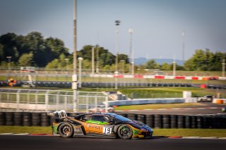 #19 Orange 1 FFF Racing Team CHN Lamborghini Huracan GT3 Evo Phil Keen GBR Stefano Costantini ITA Hiroshi Hamaguchi JPN Pro-Am Cup, Paid Test Session 1
