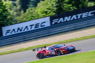 #52 AF Corse ITA Ferrari 488 GT3 Louis Machiels BEL / / Andrea Bertolini ITA Pro-Am Cup, Bronze Test
