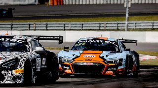 #30 Team WRT BEL Audi R8 LMS GT3 James Pull GBR Stuart Hall GBR Benjamin Goethe MCO Silver Cup, Race
