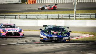 #114 Emil Frey Racing CHE Lamborghini Huracan GT3 Evo Konsta Lappalainen FIN Luca Ghiotto ITA Arthur Rougier FRA Pro Cup, Race
