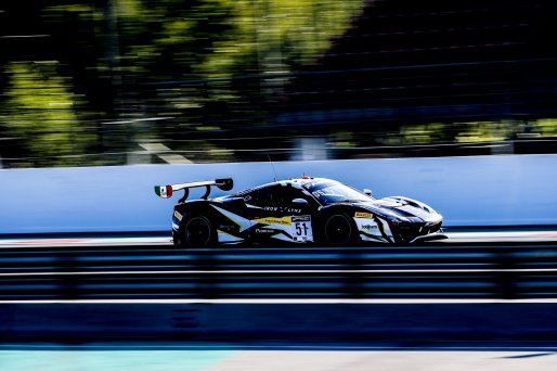 #51 Iron Lynx ITA Ferrari 488 GT3 Alessandro Pier Guidi ITA Côme Ledogar FRA Nicklas Nielsen DNK Pro Cup, Paid Test Session 1
 | SRO / Patrick Hecq Photography