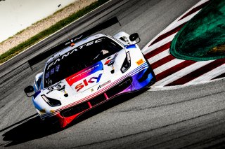 #93 SKY - Tempesta Racing GBR Ferrari 488 GT3 Rino Mastronardi iTA Jonathan Hui HKG Chris Froggatt GBR Pro-Am Cup, Paid Test Session 1
