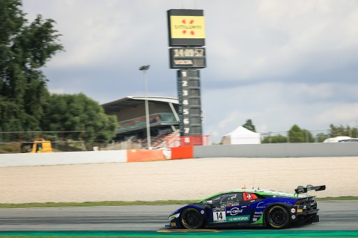 #14 Emil Frey Racing CHE Lamborghini Huracan GT3 Evo Alex Fontana CHE Rolf Ineichen CHE Ricardo Feller CHE Silver Cup, Pre-Qualifying
 | SRO / Patrick Hecq Photography