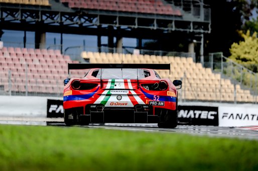 #52 AF Corse ITA Ferrari 488 GT3 Louis Machiels BEL / / Andrea Bertolini ITA Pro-Am Cup, Pre-Qualifying
 | SRO / Patrick Hecq Photography
