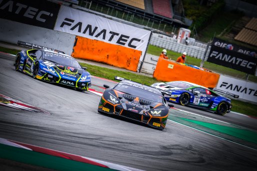 #63 Orange 1 FFF Racing Team CHN Lamborghini Huracan GT3 Evo Mirko Bortolotti ITA Marco Mapelli ITA Andrea Caldarelli ITA Pro Cup, Qualifying
 | SRO / Dirk Bogaerts Photography