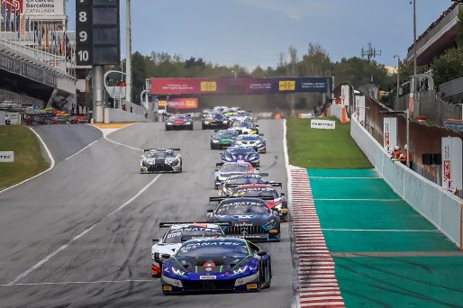 #114 Emil Frey Racing CHE Lamborghini Huracan GT3 Evo Konsta Lappalainen FIN Jack Aitken GBR Arthur Rougier FRA Pro Cup, Race
 | SRO / Patrick Hecq Photography