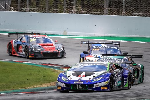 #14 Emil Frey Racing CHE Lamborghini Huracan GT3 Evo Alex Fontana CHE Rolf Ineichen CHE Ricardo Feller CHE Silver Cup, Race
 | SRO / Patrick Hecq Photography