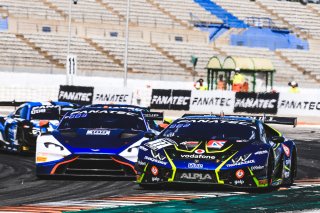 #77 Barwell Motorsport GBR Lamborghini Huracan GT3 Evo Miguel Ramos PRT Henrique Chaves PRT Pro-Am Cup, Race 2
