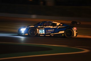 #25 Sainteloc Racing FRA Audi R8 LMS GT3 Leo Roussel FRA Christopher Haase DEU Pro, Pre-Qualifying
