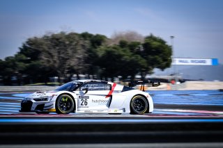 #26 Sainteloc Junior Team FRA Audi R8 LMS GT3  Frederic Vervisch Finlay Hutchison - -, Official Test Days
