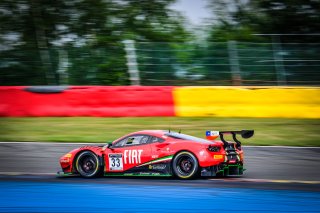 #33 Rinaldi Racing DEU Ferrari 488 GT3 Silver Cup, TotalEnergies 24hours of Spa
