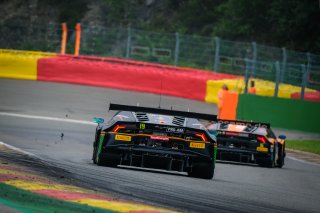 #19 Orange 1 FFF Racing Team CHN Lamborghini Huracan GT3 Evo Pro-Am Cup, TotalEnergies 24hours of Spa

