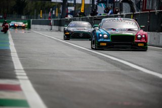 #107 CMR FRA Bentley Continental GT3 Nelson Panciatici FRA Gilles Vannelet FRA Stuart White ZAF Pro-Am Cup, GT3, Official Paid Test Session, Pitlane
