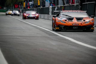 #16 GRT Grasser Racing Team AUT Lamborghini Huracan GT3 Evo Tim Zimmermann DEU Kikko Galbiati ITA Clemens Schmid AUT Silver Cup, GT3, Official Paid Test Session, Pitlane
