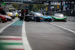 #87 AKKA ASP FRA Mercedes-AMG GT3 Thomas Drouet FRA Konstantin Tereschenko  RUS Simon Gachet FRA Silver Cup, GT3, Official Paid Test Session, Pitlane

