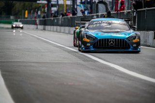 #87 AKKA ASP FRA Mercedes-AMG GT3 Thomas Drouet FRA Konstantin Tereschenko  RUS Simon Gachet FRA Silver Cup, GT3, Official Paid Test Session, Pitlane
