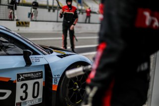 #30 Team WRT BEL Audi R8 LMS GT3 Benjamin Goethe MON Stuart Hall GBR James Pull GBR Silver Cup, GT3, Official Paid Test Session, Pitlane
