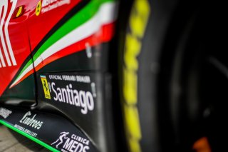 #33 Rinaldi Racing DEU Ferrari 488 GT3 Benjamin Hites CHL - - Patrick Kujala FIN Silver Cup, GT3, Official Paid Test Session, Pitlane
