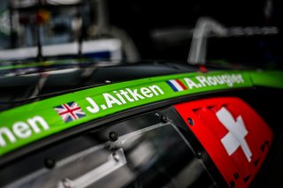 #114 Emil Frey Racing CHE Lamborghini Huracan GT3 Evo Jack Aitken GBR Konsta Lappalainen FIN Arthur Rougier FRA -, GT3, Official Paid Test Session, Pitlane
