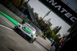 #54 Dinamic Motorsport ITA Porsche 911 GT3-R (991.II) Matteo Cairoli ITA Christian Engelhart DEU Klaus Bachler DEU -, GT3, Official Paid Test Session, Pitlane
