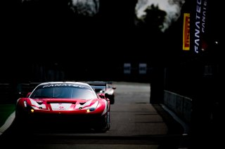 #11 Kessel Racing CHE Ferrari 488 GT3 Francesco Zollo iTA Tim Kohmann DEU Giorgio Roda ITA Pro-Am Cup, GT3, Official Paid Test Session, Pitlane
