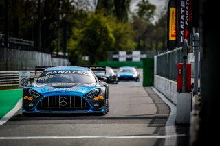 #87 AKKA ASP FRA Mercedes-AMG GT3 Thomas Drouet FRA Konstantin Tereschenko  RUS Simon Gachet FRA Silver Cup, GT3, Official Paid Test Session, Pitlane
