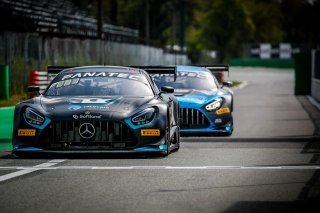 #7 TokSport DEU Mercedes-AMG GT3 Oscar Tunjo COL Paul Petit FRA Marvin Dienst DEU Silver Cup, GT3, Official Paid Test Session, Pitlane
