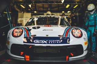 #22 GPX Martini Racing UAE Porsche 911 GT3-R (991.II) Matt Campbell AUS Earl Bamber NZL Mathieu Jaminet FRA Pro Cup, Free Practice, GT3, Pit lane
