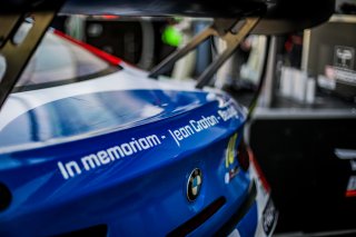 #10 Boutsen Ginion BEL BMW M6 GT3 Karim Ojjeh SAU Jens Liebhauser DEU Jens Klingmann DEU Pro-Am Cup, Free Practice, GT3, Pit lane
