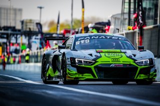 #30 Team WRT BEL Audi R8 LMS GT3 James Pull GBR Stuart Hall GBR Benjamin Goethe MCO Silver Cup, Free Practice, GT3, Pit lane
