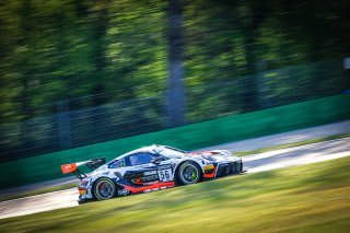 #56 Dinamic Motorsport ITA Porsche 911 GT3-R (991.II) Andrea Rizzoli ITA Mikkel O. Pedersen DNK Romain Dumas FRA Pro Cup, Free Practice
