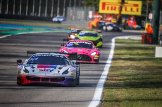 #93 SKY - Tempesta Racing GBR Ferrari 488 GT3 Chris Froggatt GBR Stefan Görig DEU Eddie Cheever ITA Pro-Am Cup, Free Practice
