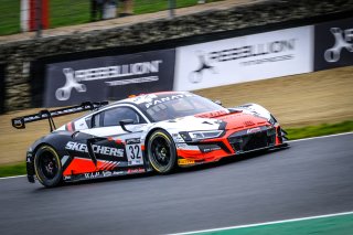 #32 Team WRT BEL Audi R8 LMS GT3 Charles Weerts BEL Dries Vanthoor BEL Pro, Free Practice
