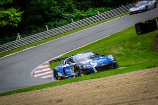 #25 Sainteloc Racing FRA Audi R8 LMS GT3 Leo Roussel FRA Christopher Haase DEU Pro, Pre-Qualifying
