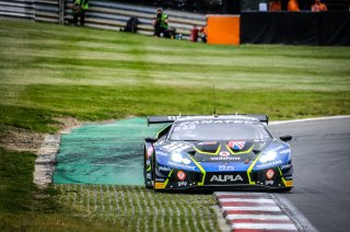 #77 Barwell Motorsport GBR Lamborghini Huracan GT3 Evo Miguel Ramos PRT Henrique Chaves PRT Pro-Am Cup, Qualifying
