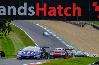 #163 Emil Frey Racing CHE Lamborghini Huracan GT3 Evo Norbert Siedler AUT Albert Costa ESP Pro, Race 1
