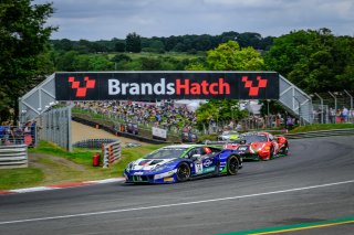 #14 Emil Frey Racing CHE Lamborghini Huracan GT3 Evo Ricardo Feller CHE Alex Fontana CHE Silver Cup, Race 1
