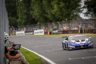 #14 Emil Frey Racing CHE Lamborghini Huracan GT3 Evo Ricardo Feller CHE Alex Fontana CHE Silver Cup, Race 1
