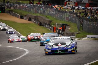 #14 Emil Frey Racing CHE Lamborghini Huracan GT3 Evo Ricardo Feller CHE Alex Fontana CHE Silver Cup, Race 2

