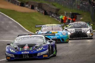 #114 Emil Frey Racing CHE Lamborghini Huracan GT3 Evo Konsta Lappalainen FIN Arthur Rougier FRA Silver Cup, Race 2
