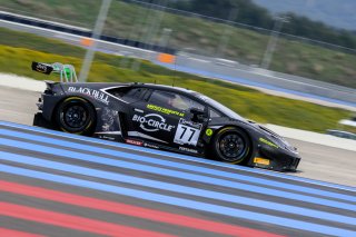 #77 Barwell Motorsport GBR Lamborghini Huracan GT3 Evo, Test Days
