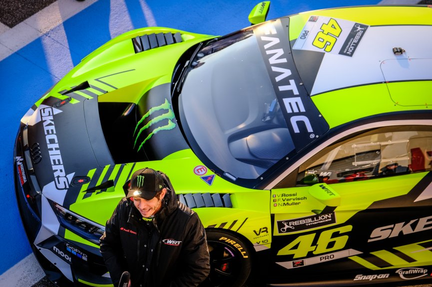 Valentino Rossi #46 Team WRT Audi
