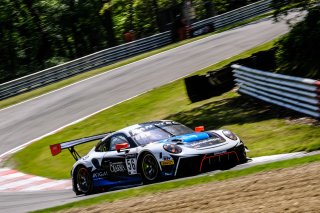 #56 Dinamic Motorsport ITA Porsche 911 GT3-R (991.II) Giorgio Roda ITA Klaus Bachler AUT Pro, Pre-Qualifying
