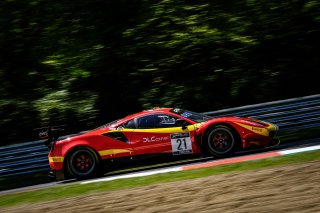 #21 AF Corse ITA Ferrari 488 GT3 Hugo Delacour ITA Cedric Sbirrazzuoli MCO Pro-Am Cup, Pre-Qualifying
