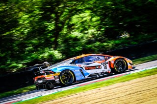 #18 GSM Novamarine MCO Lamborghini Huracan GT3 Evo Isaac Tutumlu Lopez ESP Gerhard Tweraser AUT Silver Cup, Pre-Qualifying

